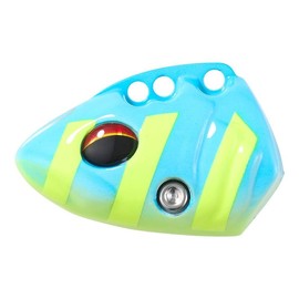 Daiwa SS50 AH Replacement Head, Full Blue Glow Yellow Zebra