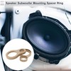 RATCHROLL 2 Pcs Universal Speaker Spacer Ring Adapter Dual Rings