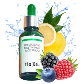 Multi-vitamin serum for the face, anti-ageing facial serum for wrinkles and fine lines, treatment of dark spots, suitable for sensitive skin, Korean skin care