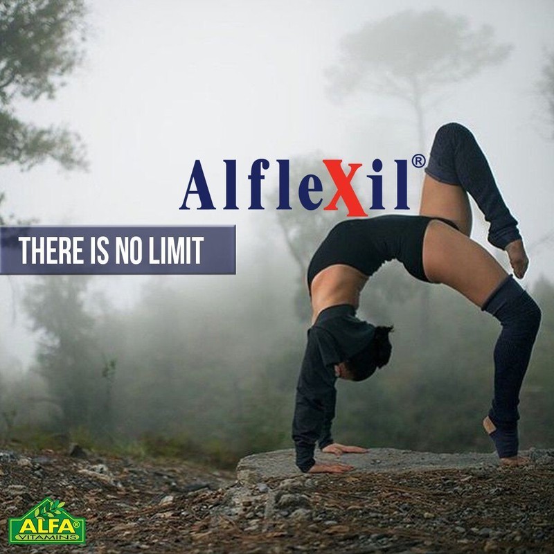 ALFLEXIL® 90 capsules Glucosamine. Chondroitin. MSM. Collagen. Bone. Joint. Knee