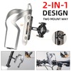 ROCKBROS Bike Cup Holder, Aluminum Alloy Water Bottle Cages, Bicycle