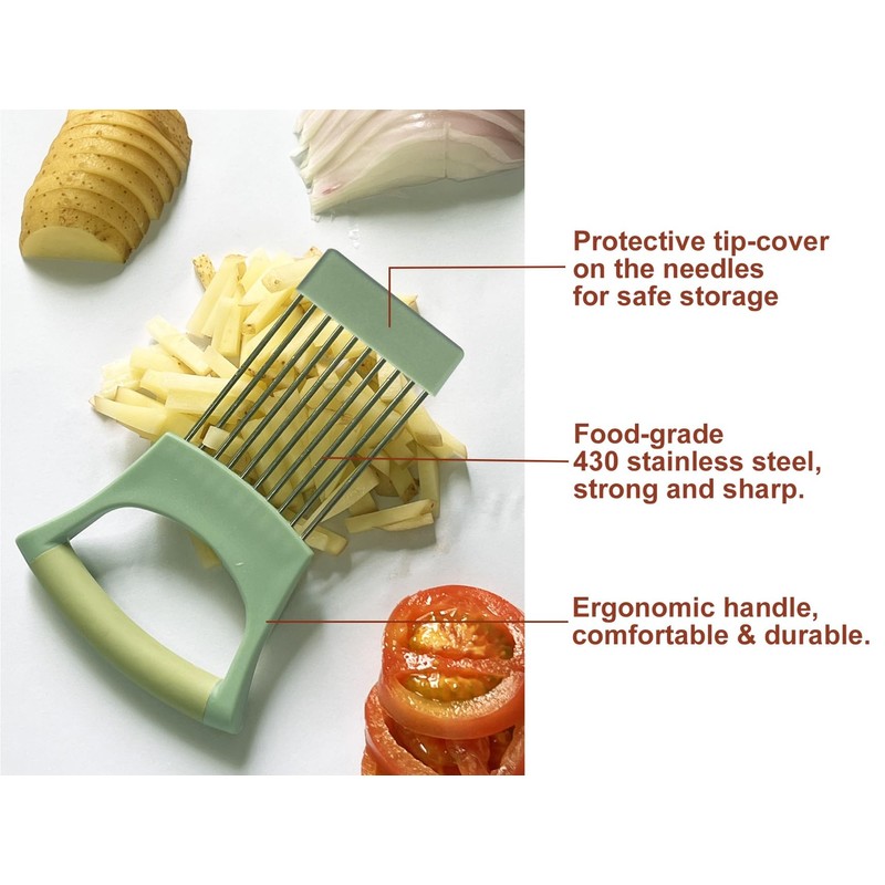 VIEASST Onion Holder for Slicing