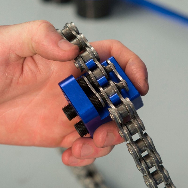 24.8mm Master Chain Press Tool Compact Size Lightweight Anodized Finish