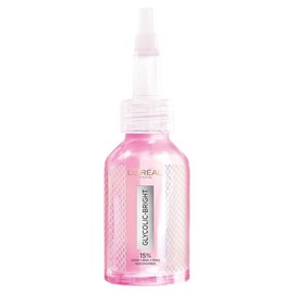 LOral Paris, Glycolic Bright Peeling Exfoliante Facial Anti Manchas, Mejora la Textura y Luminosidad de la Piel, Reduce Poros Abiertos e...           