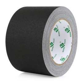 BOMEI PACK 1 Pack Black Gaffer Tape 3inch x 30yds, Matte Non-Reflective No Residue Hand Tear Stage Tape for Cable, Photo Studio, Painters, Duct Repair