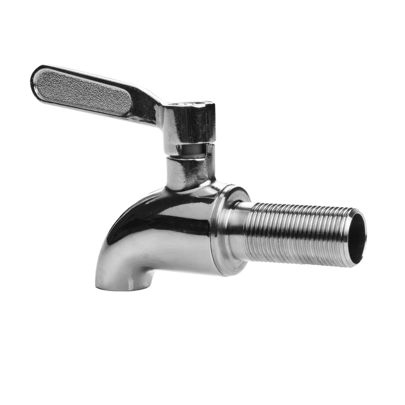 Replacement Spigot for Beverage Dispenser, Stainless Steel Spigot for Drink