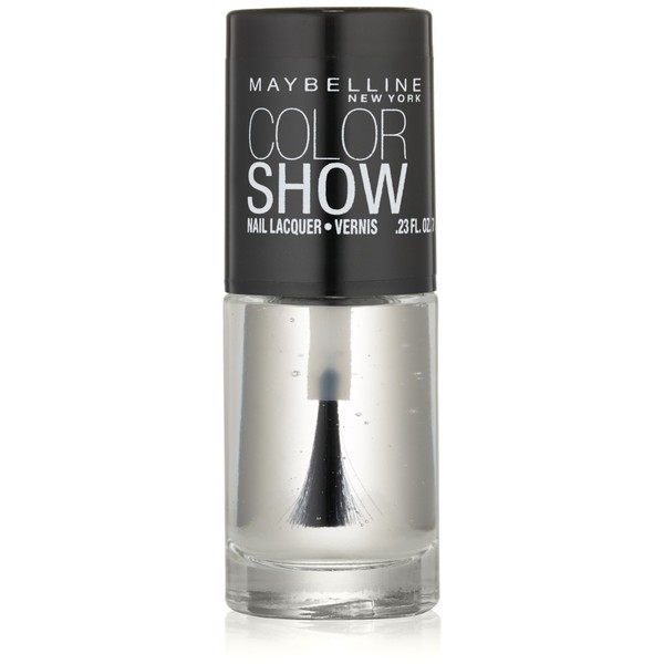 Maybelline New York Color Show Nail Lacquer, Clear, 0.23 Fluid Ounce
