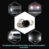 Grandview 3157 Amber/White Switchback Turn Signal LED Light Bulbs 12V
