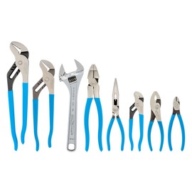 8 Pc Plier/Wrench Set, Tray (GS-27)