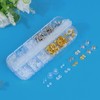 12 Styles Silicone Earring Backs for Studs/Droopy Ears/Heavy Earring, Clear