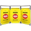 Essentially Yours "Do Not Enter Foldable Safety Barricade | High
