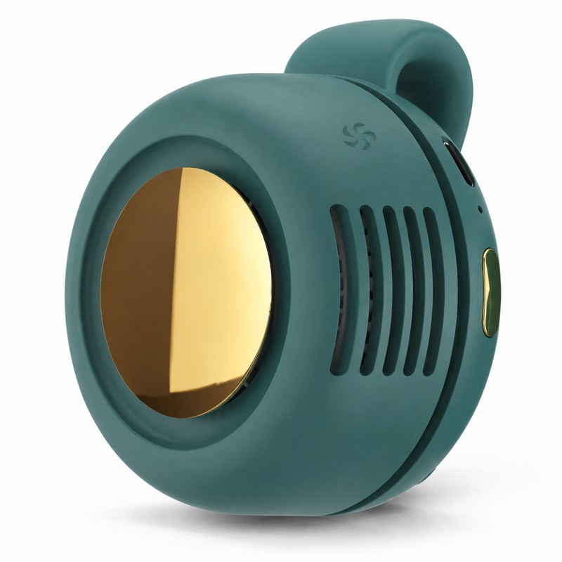 Mini Clip-On Portable Fan for Daily Cooling – Bladeless 3-Speed