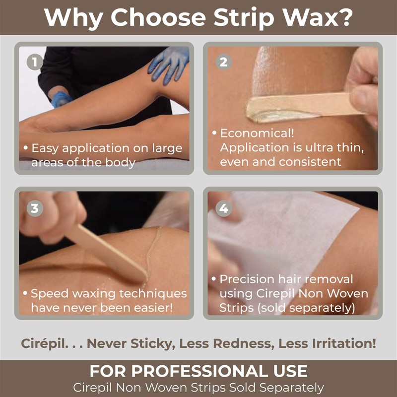 Cirepil - Nacrée Blanche - 400g / 14.11 oz Wax