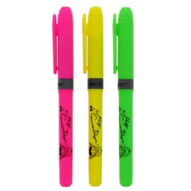 Sun-Star Stationery My SWEET DAYS S4540417 Fluorescent Marker, Set of 3 Colors, Cherry