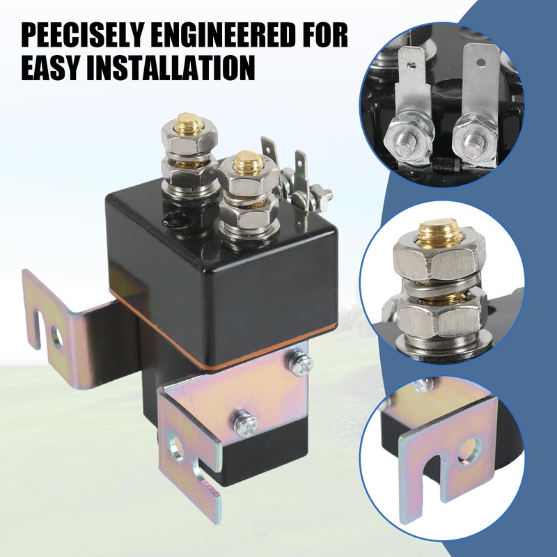 48V Golf Cart Solenoid 4 Terminal Solenoid Coil Compatible with