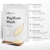 VIZANA NUTRITION | Psyllium Husk Natural, 600g Sin Azucar, Cáscara
