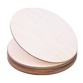 20pcs Wooden Coasters Round Shapes, Blank Wood Slices Unfinished Plain Pieces for Painting, Woodcraft, Crafting, Pyrography and Coasters DIY Arts Crafts Home Decor
