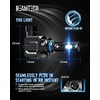 BEAMTECH 9006 Fog Light Bulbs,6500K 20000LM Plug Play Pack of