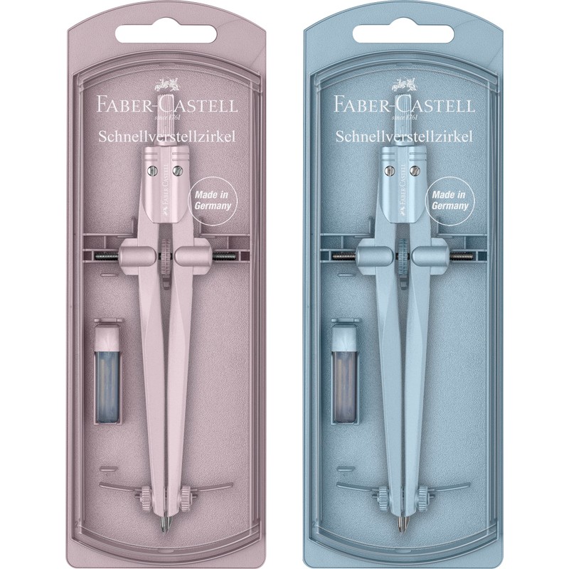 Faber-Castell Compass with quick-set Stream 2024