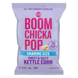Angie's BOOMCHICKAPOP Sweet & Salty Kettle Corn Popcorn 10 oz. Gluten Free