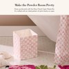 MACKENZIE-CHILDS Capiz Waste Bin, Decorative Bathroom and Bedroom Trash Can,
