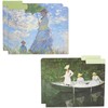 Claude Monet File Folders, Decorative with 1/3 Cut Tab, Letter