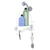 Zenna Home Rust Resistant Hanging Shower Caddy, Over the Shower