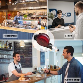 Ticket Dispenser Take a Number System Number Dispenser with 1 Ticket Roll 2 Digit Queue Tickets 20 Groups Ticket Number from 00-99 (2 Digit, Purple)