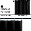 Pickluc 24 Inch Long Tier Curtains for Small Window Treatment,