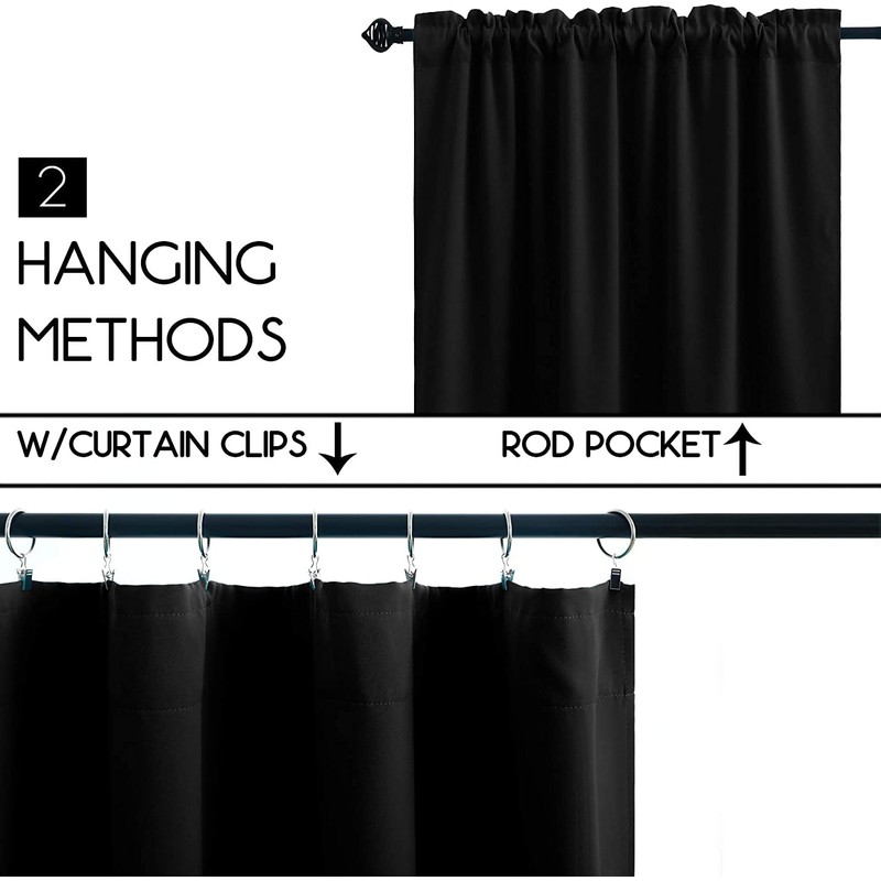 Pickluc 24 Inch Long Tier Curtains for Small Window Treatment,