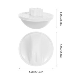 WOONEKY 6pcs Timer Control Knob Durable Washer Dryer Selector Switch Easy Operation for Home Office Appliances Versatile for Various Functions