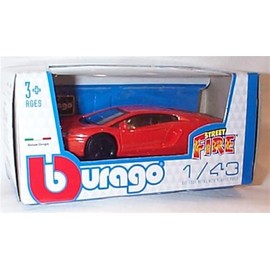 Bburago street fire àventàdor LP700-4 orange car 1.43 scale Diecast model