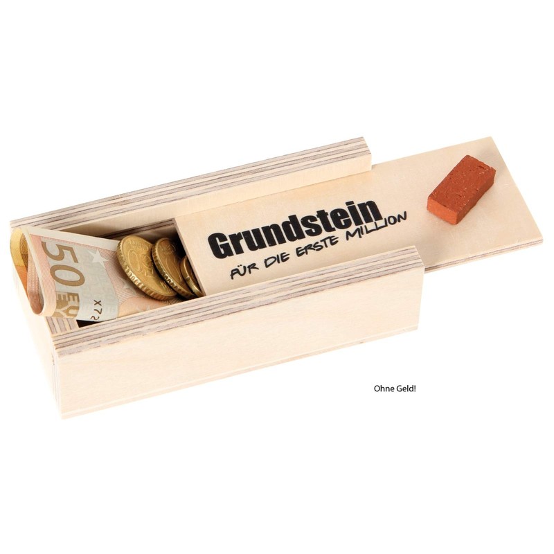 Bartl Money Box 'Foundation Stone for the First Million'