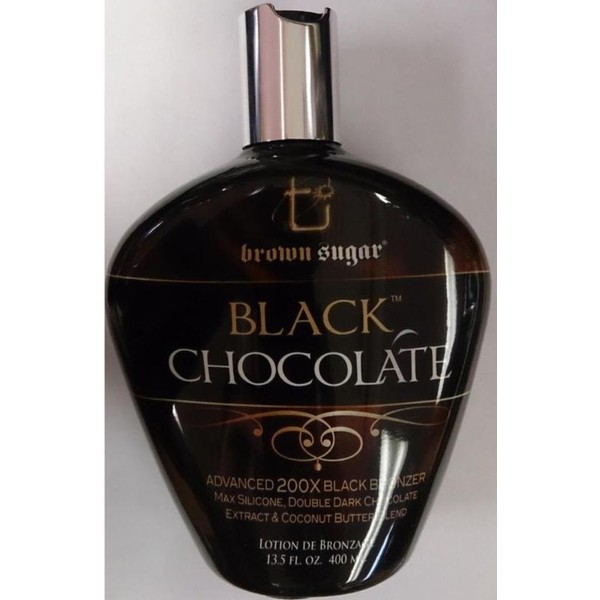 Black Chocolate 200X Black Bronzer Indoor Tanning Bed Lotion 13.5 Oz/400 Ml
