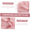 Healeved 3pcs Comfortable Shower Bath Soft Pe Bath Scrubber for