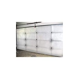 NASA Tech White Reflective Foam Core Garage Door Insulation Kit 9L x 7H