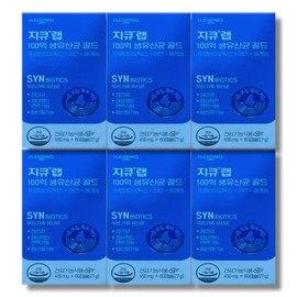 GQ Lab 10 Billion Live Lactobacillus Gold 450mg x 60 capsules 6 boxes / 지큐랩 100억 생유산균 골드 450mg x 60캡슐 6박스