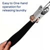 CHERRY GLOBAL Quick Release Round Stainless Steel Laundry Drying Rack