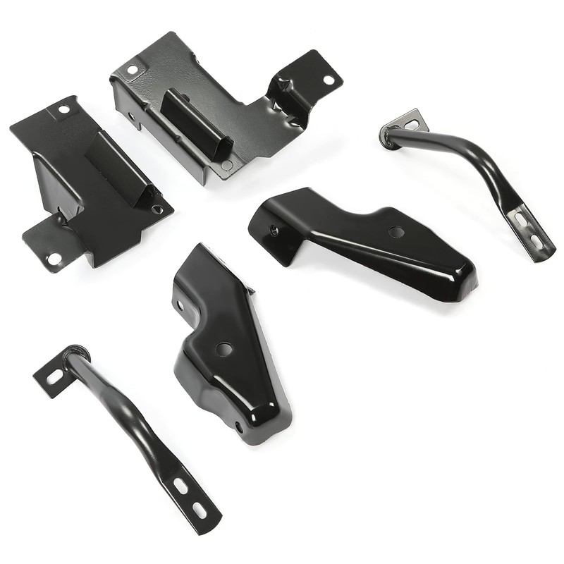 KUAFU 6PCS Front Bumper Brackets Set Compatible With 2002-2006 Chevy