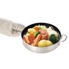 Liberty Corporation LD-205 Oven Safe Tabletop Pot, Silver, 7.9 inches