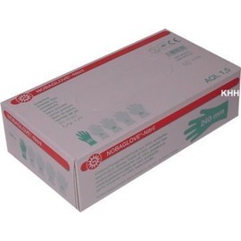 100 Piece Disposable Gloves Nitrile Noba Hypo-allergenic , Color white - Large