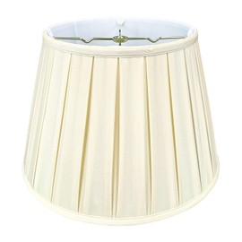 Royal Designs BSO-724-14EG Empire English Pleat Basic Lamp Shade, 10" x 14.5" x 10", Eggshell