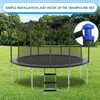 8 Universal Trampoline Enclosure Net Poles, Trampoline Poles Replacement and