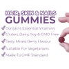 Hair Skin & Nails Gummies – Biotin Gummies with Zinc