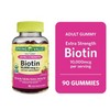 Spring Valley Non-GMO Biotin Dietary Supplement Gummies, Cherry, 10000 Mcg