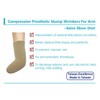 JianiMed Prosthetic Stump Shrinkers for Arm–below Elbow - Short, Compression,