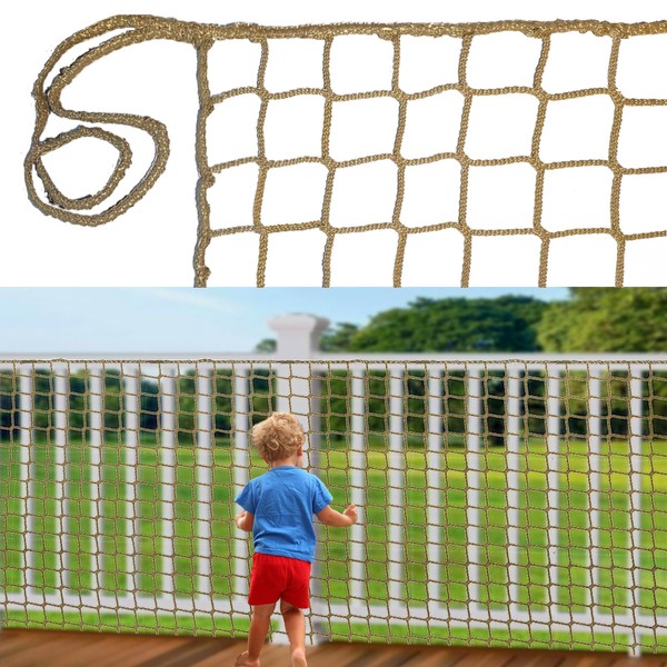 BERADNET Child Safety Net Protection Rope Net Safety Netting for