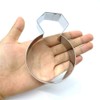 LILIAO Diamond Ring Cookie Cutter for Wedding/Engagement - 2.8 x