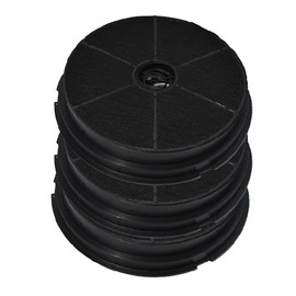 AllSpares Activated Carbon Filter (x3) for Cooker Hoods Suitable for Refsta K25, Zanker Type H / 9029793784 and Tecnowind TW150 / TW 150 / Type H (Diameter 193 mm)