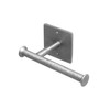 Monarch Abode 18005 Hand Hammered Satin Nickel Toilet Paper Holder